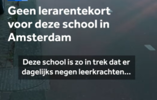 Leraren carpoolend naar school van Volendam naar Amsterdam (video)