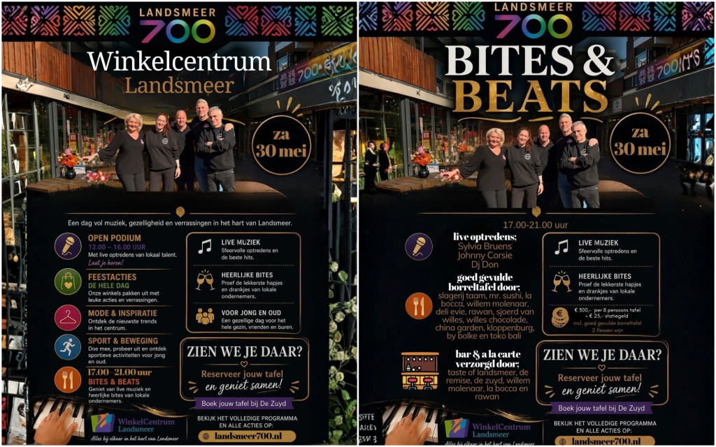 Breaking news over winkelcentrum Landsmeer -