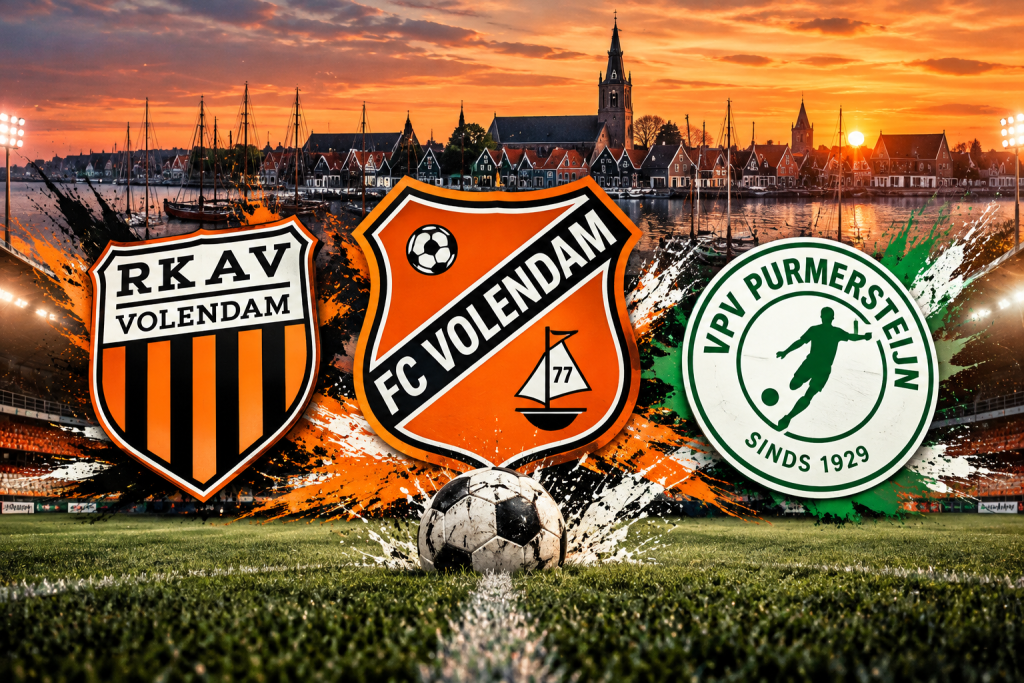 Eerste ronde KNVB beker met FC Eindhoven - FC Volendam, RKAV Volendam - Rhoda en Purmersteijn - Geme