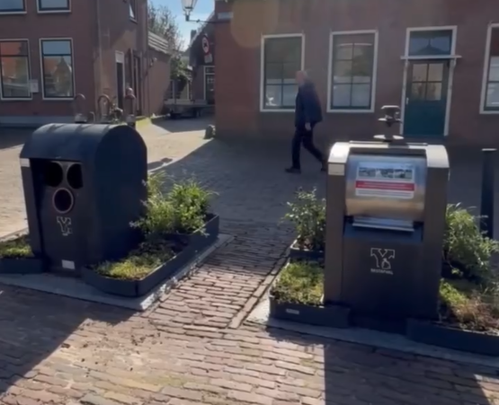 Pilot met containertuintjes rond afvalcontainers ?? -
